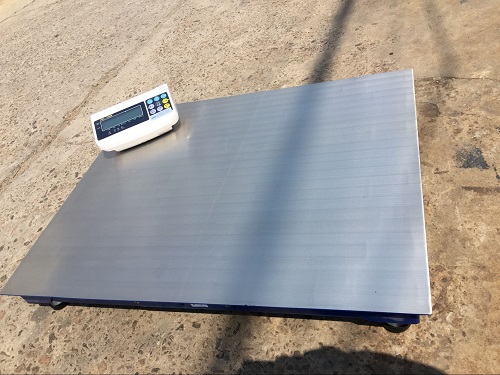 10噸不鏽鋼平台秤 10t電子地磅（páng）秤不鏽鋼1*1米價格